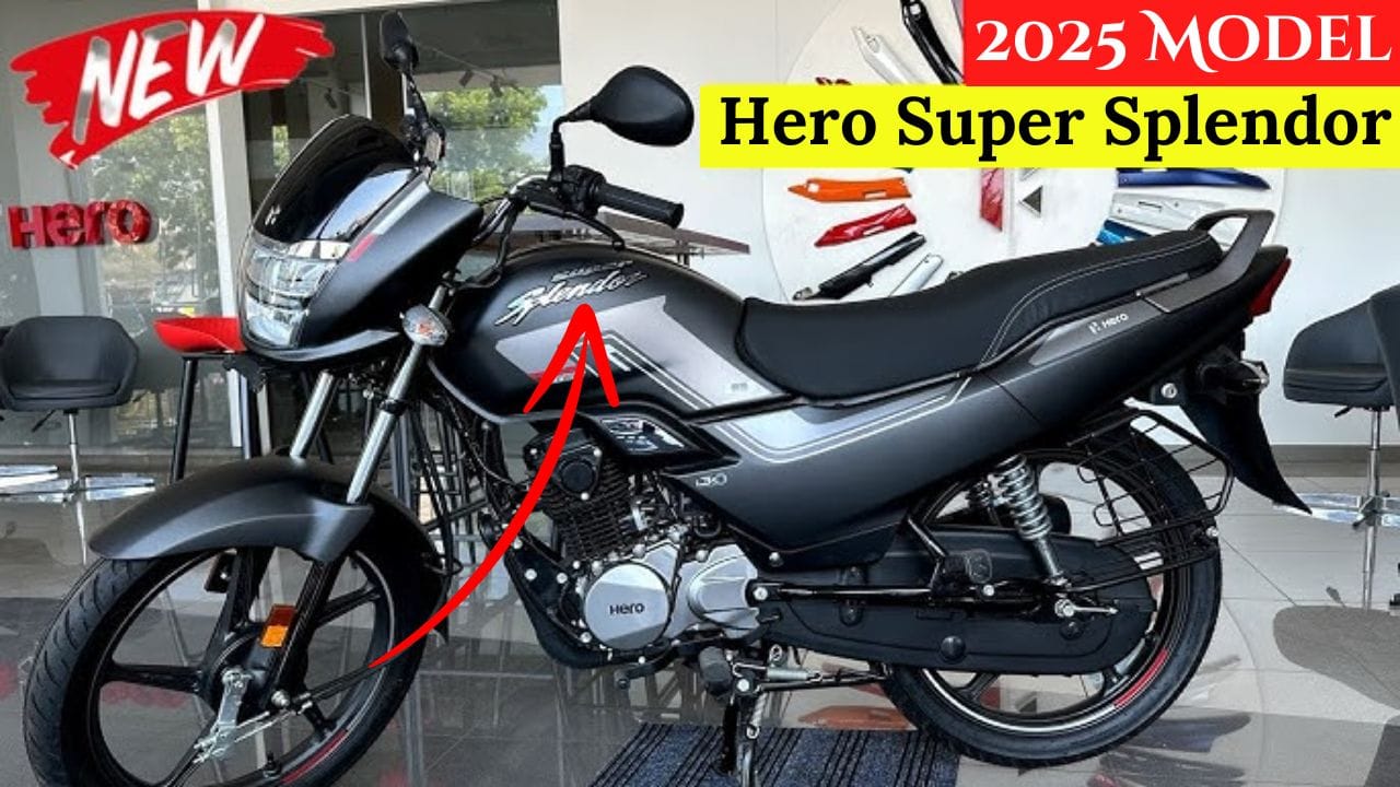 Hero Super Splendor एक दमदार बाइक है जो शानदार माइलेज, पावरफुल इंजन और एडवांस फीचर्स के साथ आती है। जानें इसकी कीमत, माइलेज और फीचर्स की पूरी जानकारी।