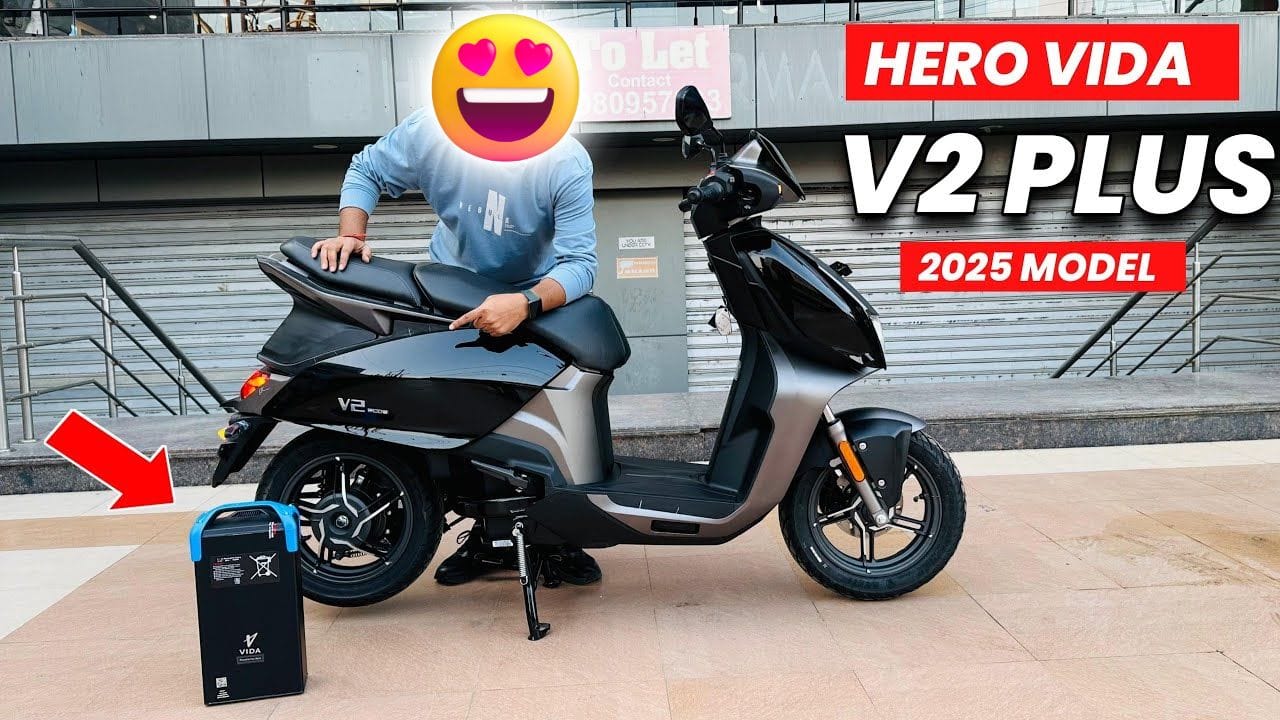 Hero Vida V2 Pro इलेक्ट्रिक स्कूटर को सिर्फ ₹13,000 की डाउन पेमेंट में खरीदें। इसमें 165KM की लंबी रेंज, 6kW मोटर और स्मार्ट फीचर्स मिलते हैं। जानिए इसकी कीमत, EMI प्लान और पूरी जानकारी।