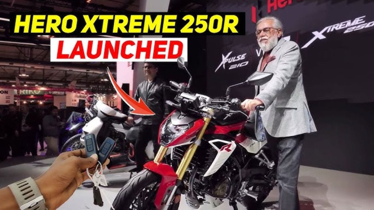 Hero Xtreme 250R में 249cc इंजन, 30PS पावर, ड्यूल-चैनल ABS और हाई-टेक फीचर्स मिलते हैं। जानें इसकी कीमत, माइलेज और परफॉर्मेंस डिटेल्स।