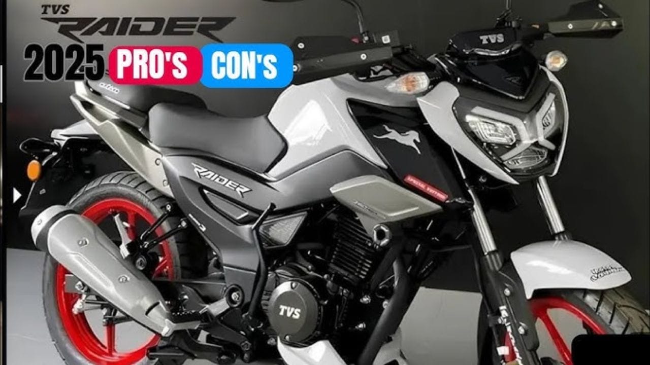 TVS Raider 125 एक स्पोर्टी बजट बाइक है जो दमदार लुक, शानदार फीचर्स और 50KM तक की माइलेज के साथ आती है। जानिए इसकी कीमत और क्यों ये युवाओं की पहली पसंद बन चुकी है।