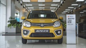 Maruti Alto K10 नए डिजाइन, हाईटेक फीचर्स और जबरदस्त माइलेज के साथ लॉन्च हो चुकी है। जानिए इसकी कीमत, इंजन और फाइनेंस प्लान की पूरी जानकारी।