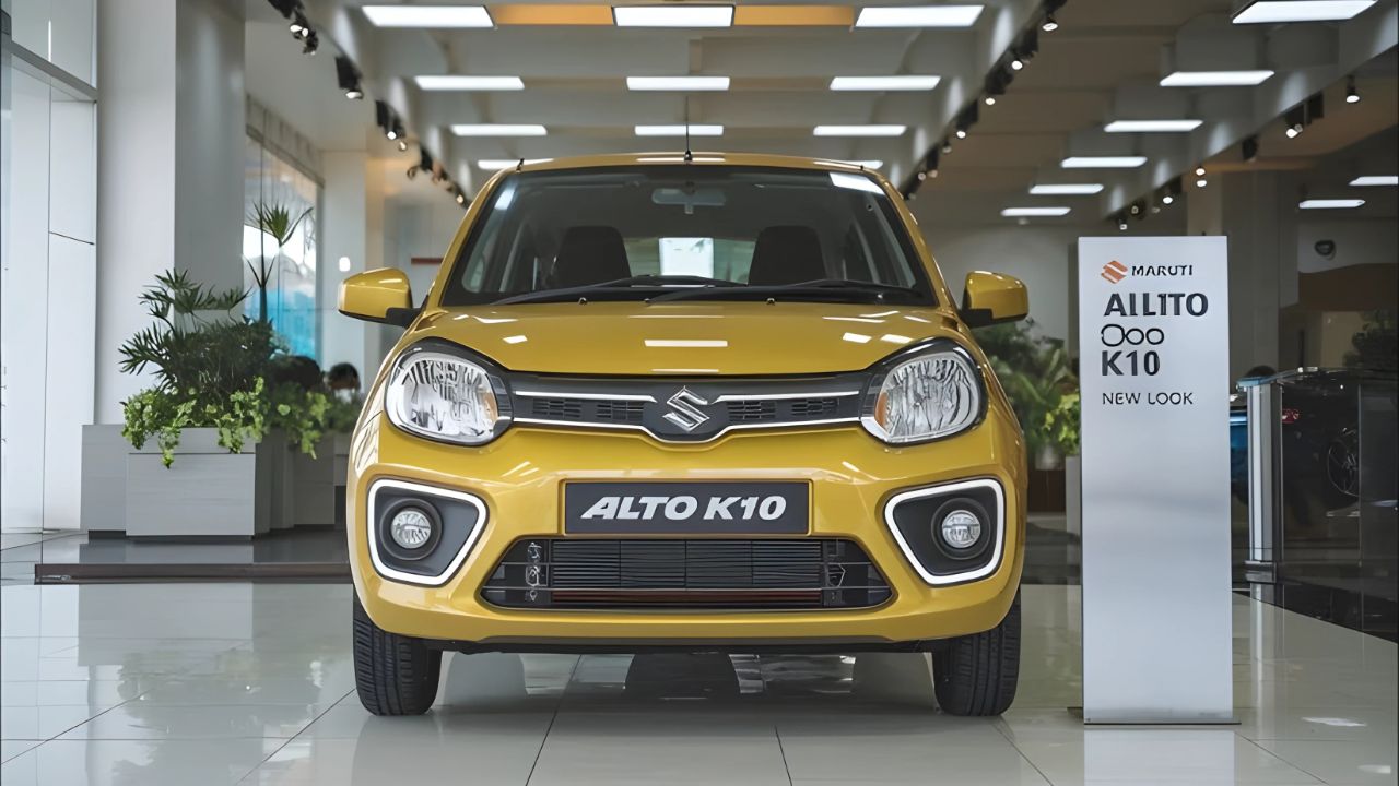 Maruti Alto K10 नए डिजाइन, हाईटेक फीचर्स और जबरदस्त माइलेज के साथ लॉन्च हो चुकी है। जानिए इसकी कीमत, इंजन और फाइनेंस प्लान की पूरी जानकारी।