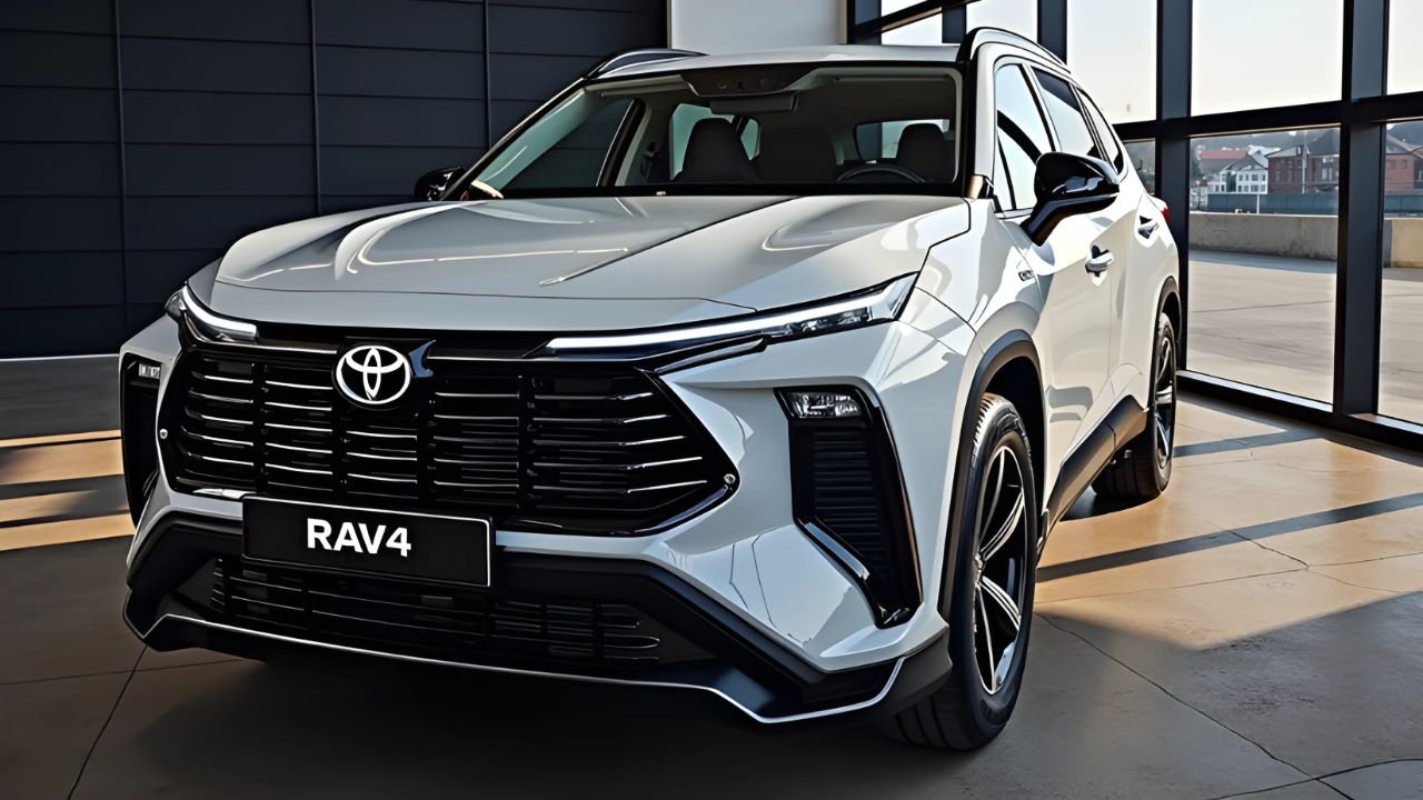 Toyota ने अपनी नई SUV RAV4 2025 पेश की है। Modern design, advanced features और smooth performance के साथ यह car family buyers और young professionals दोनों के लिए perfect choice है।