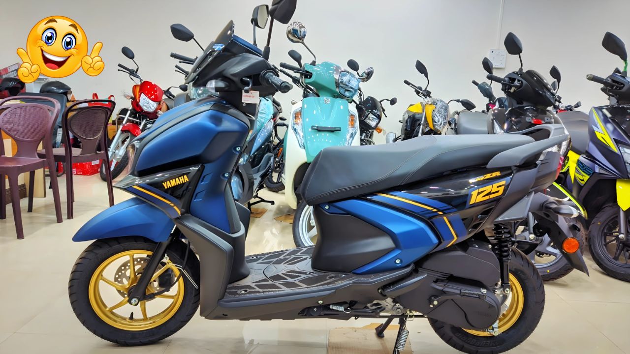 Yamaha ने लॉन्च किया Ray ZR 125 स्कूटर, जिसमें 125cc इंजन, 55km माइलेज और स्मार्ट फीचर्स मिलते हैं। कीमत सिर्फ ₹82,113 से शुरू।